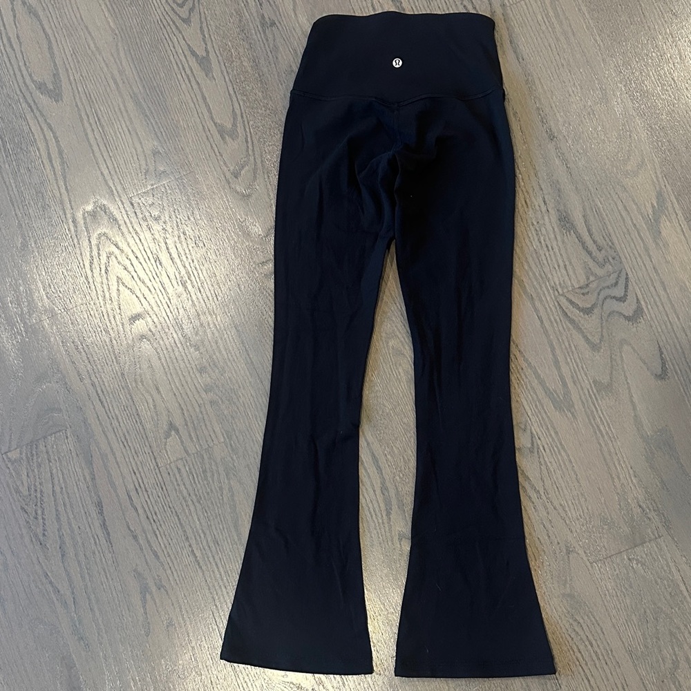 Lululemon Align mini flare short length - slight hem